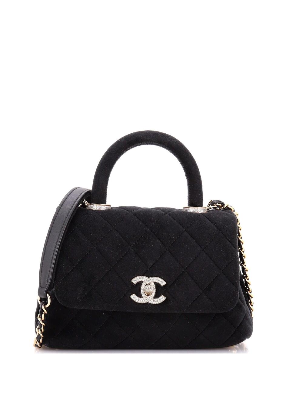 Chanel Coco Top Handle Bag Quilted #317593C49B